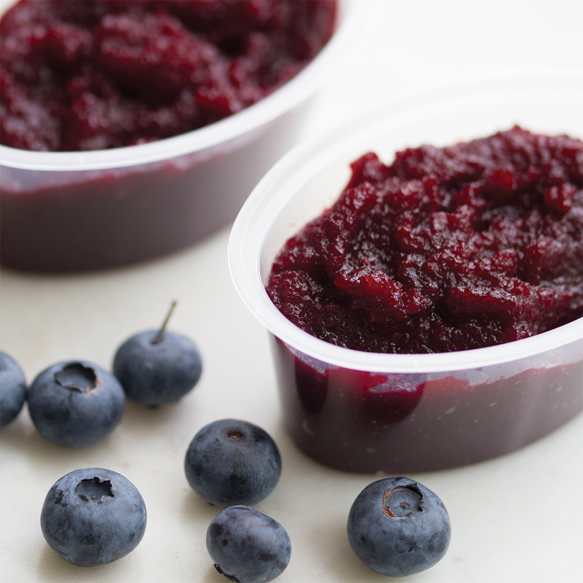 Beetroot & Blueberry Puree - Food Styling, Food Photography, Recipe Book Design | Dashy Creative