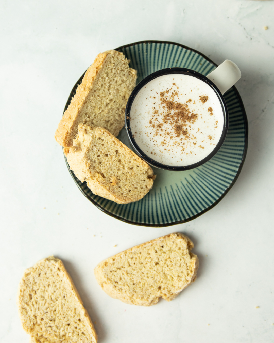 Biscotti with Babyccino - Food Styling, Food Photography, Recipe Book Design | Dashy Creative